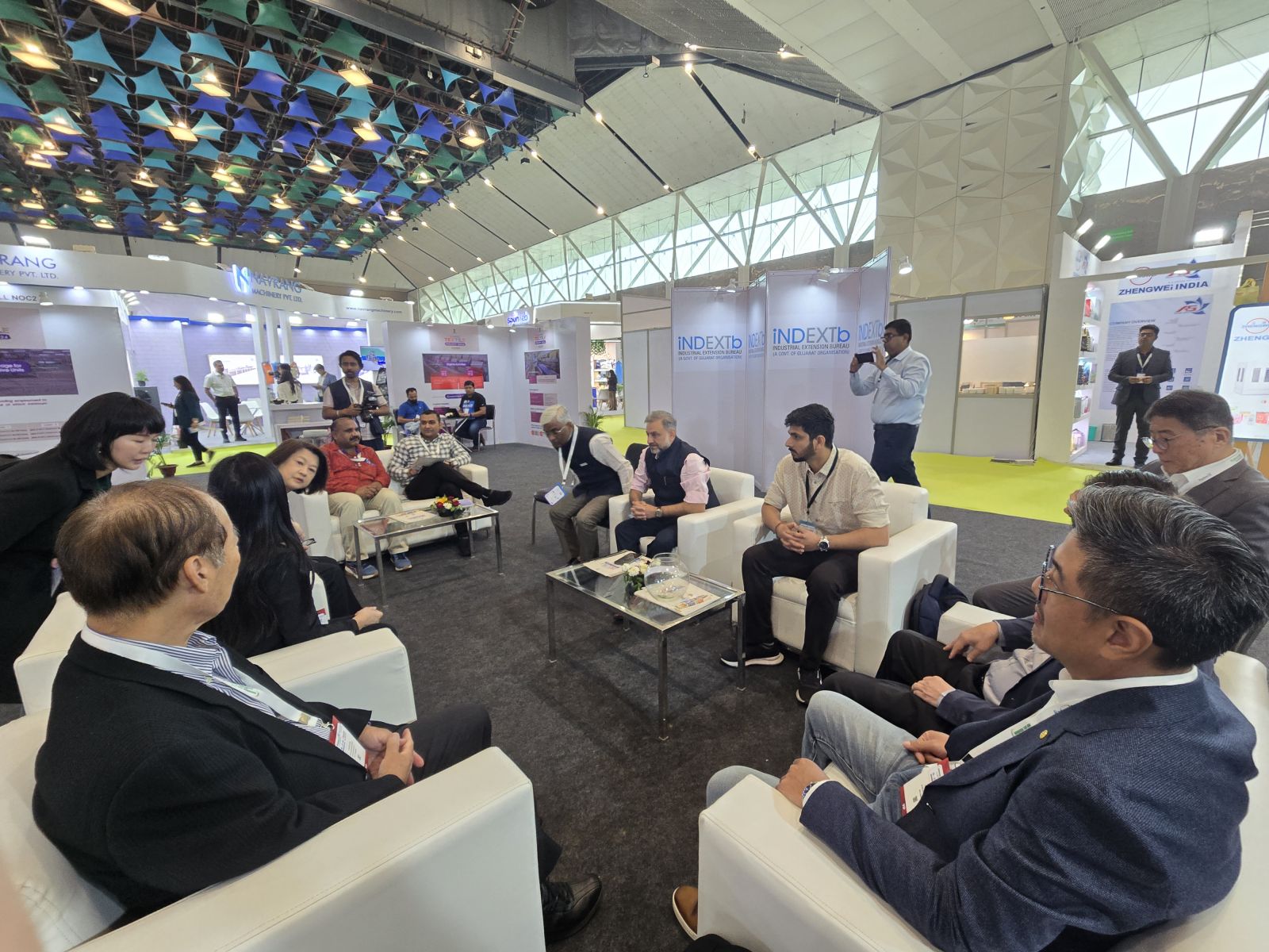 ACME 與台灣不織布工業同業公會代表團拜訪印度不織布相關產線與 Nonwoven Tech Asia 展會